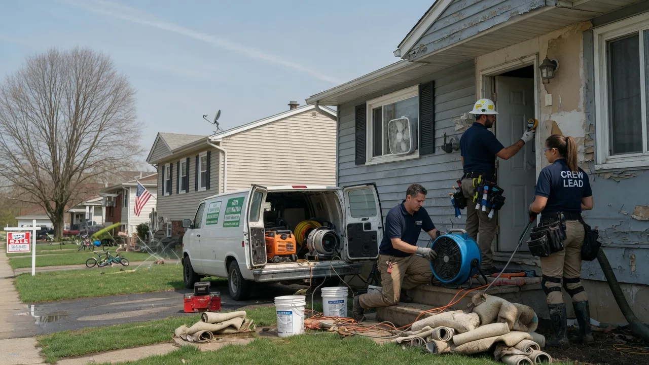 Flood Cleanup in Barnes City, IA near me