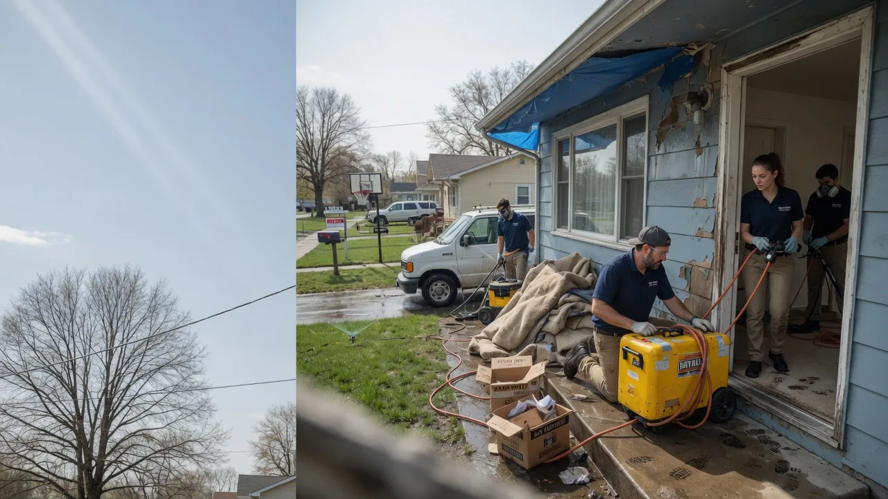 Basement Flood Cleanup in Barnes City, IA near me